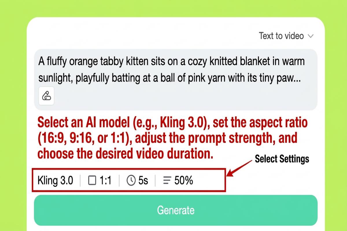 Step 3. Adjust Video Settings