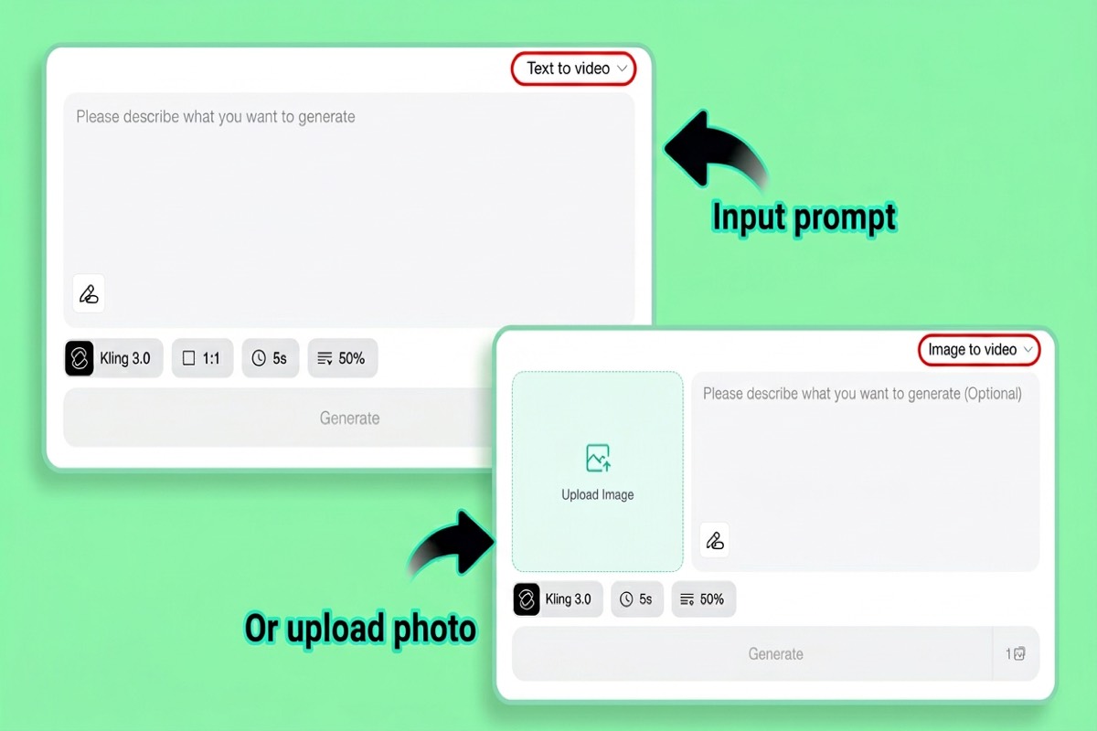 Step 1. Choose Your Input Mode