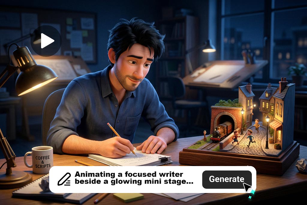 Turn Scripts into Structured Animation Videos