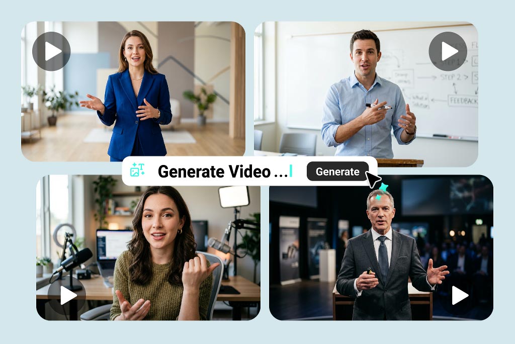 Choose from Multiple AI Video Styles