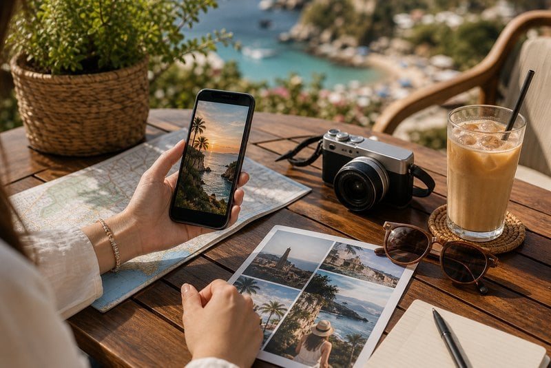 Travel Accounts Publishing Faceless Destination Stories