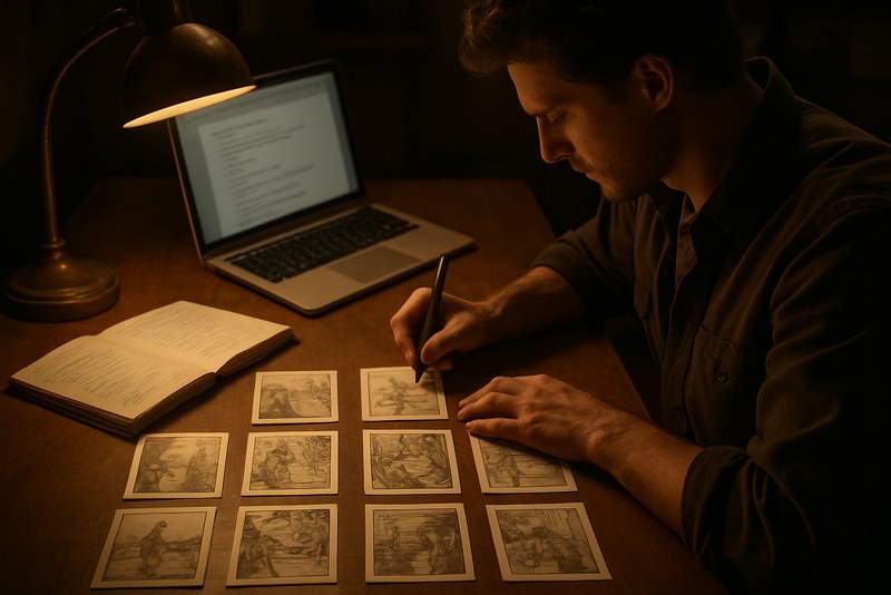Writers Visualizing Story Beats