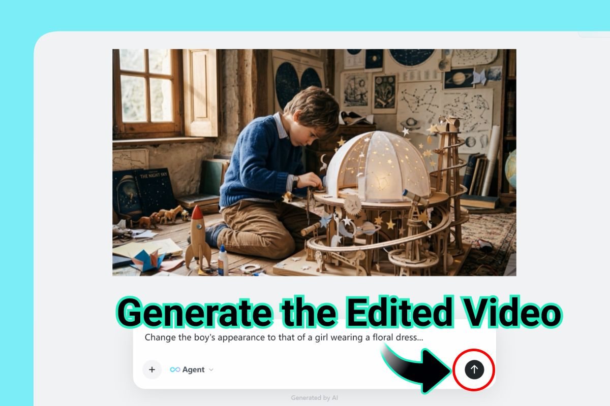 Generate Preview Preview the AI-generated video.