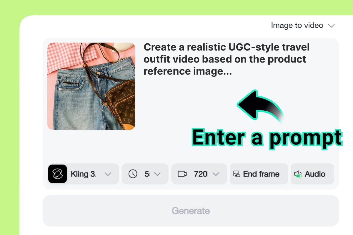 Enter UGC Prompt Write a prompt for beauty fitness or ecommerce UGC